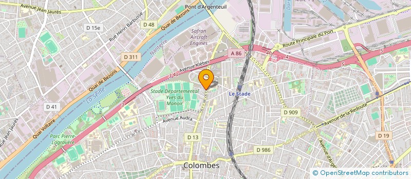 localisation de l'entreprise SIA EDITION à COLOMBES