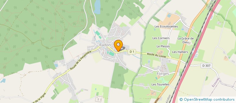 localisation de l'entreprise SIA IMMO à ECOUVES