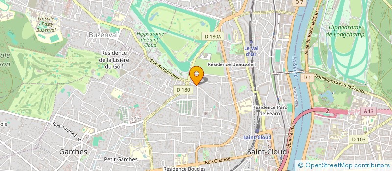 localisation de l'entreprise SIA INTER ETUDE AMENA KHOSROVI à SAINT-CLOUD