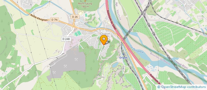 localisation de l'entreprise SIA.LOFT  ORGON