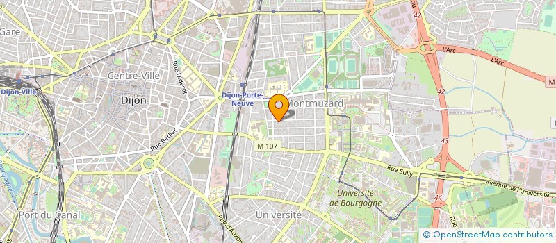 localisation de l'entreprise SIA REVETEMENTS à DIJON