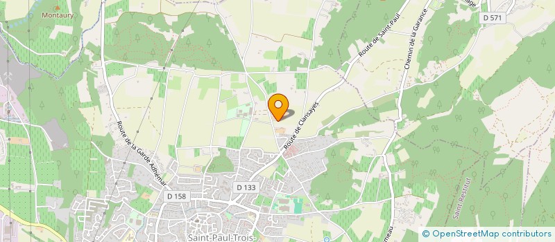 localisation de l'entreprise SIA : STRUCTURE IDEALE POUR ANIMAUX  SAINT-PAUL-TROIS-CHATEAUX