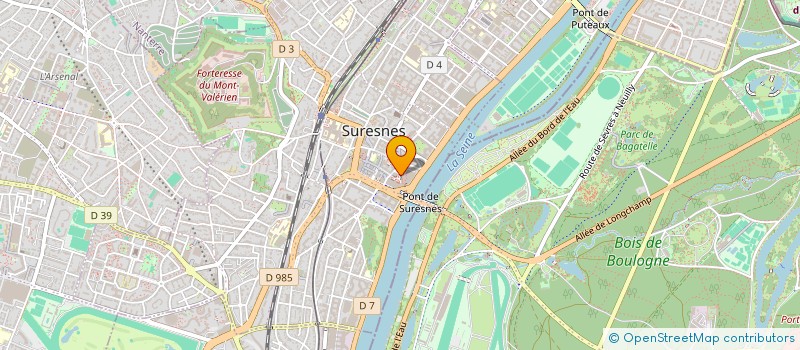 localisation de l'entreprise SIAB TECLAB INDUSTRIES ET TECHNIQUES à SURESNES