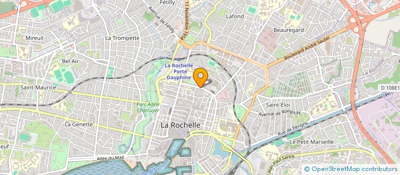 localisation de l'entreprise SIABOR NAV'  LA ROCHELLE