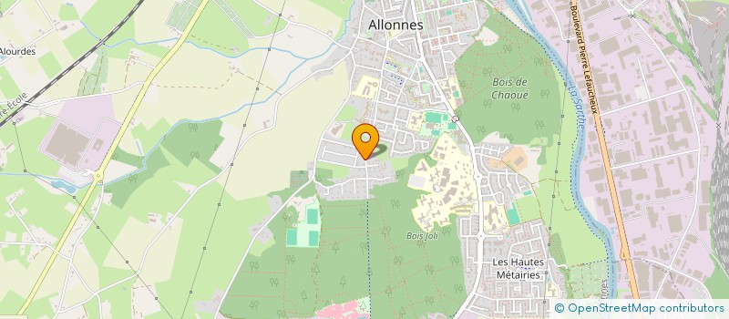 localisation de l'entreprise SIACAD à ALLONNES