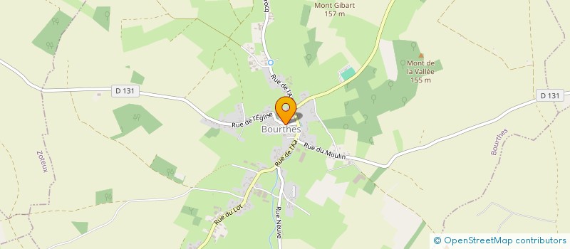 localisation de l'entreprise SIADEP DE LA REGION DE BOURTHES à BOURTHES
