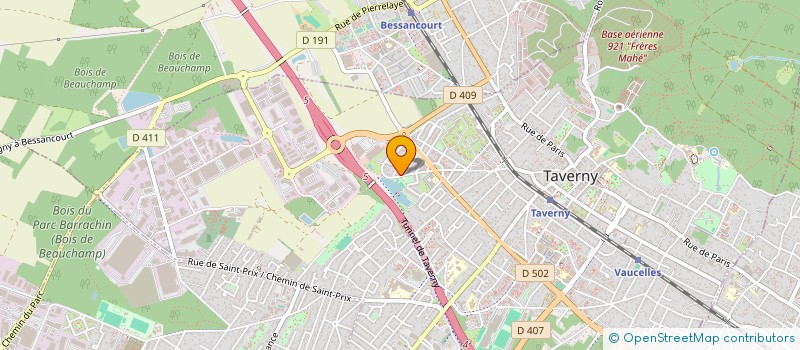 localisation de l'entreprise SIAE  TAVERNY