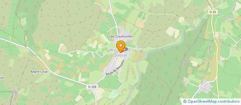 localisation de l'entreprise SIAEP DE CORCONNE, LIOUC, BROUZET à CORCONNE