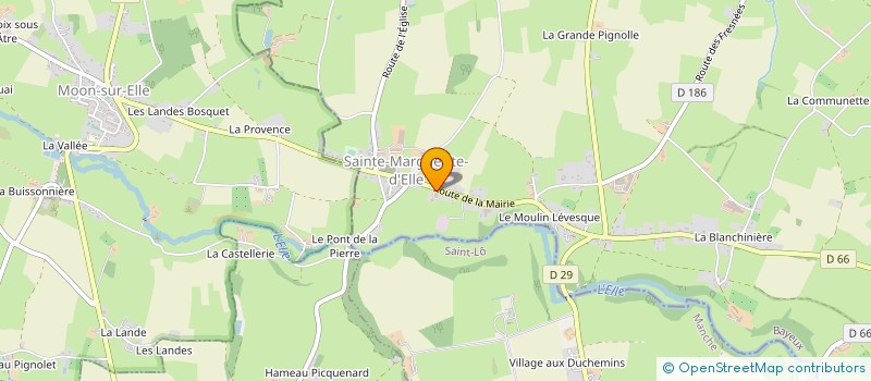 localisation de l'entreprise SIAEP DE L'ELLE à SAINTE MARGUERITE D'ELLE