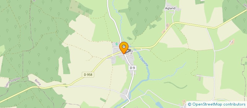 localisation de l'entreprise SIAEP DE L'IXEURE A LA NIEVRE à BONA