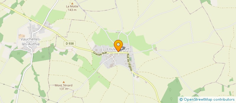 localisation de l'entreprise SIAEP DE LA HAUTE VALLEE DE L'HALLUE à CONTAY