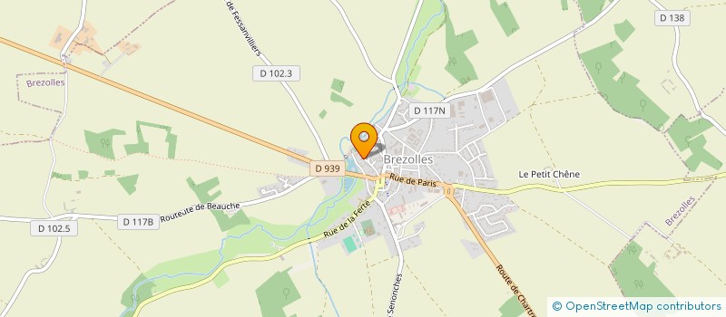 localisation de l'entreprise SIAEP DE LA REGION DE BREZOLLES à BREZOLLES