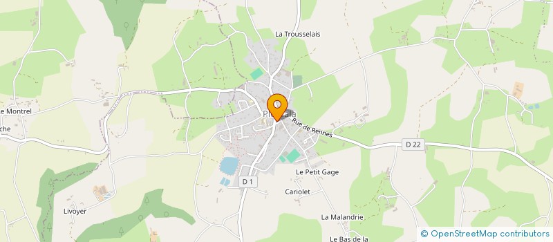 localisation de l'entreprise SIAEP DE LA VIEILLE LANDE à LE MENE