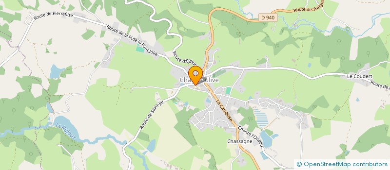 localisation de l'entreprise SIAEP DE PUY-LA-FORET à CHAMBOULIVE
