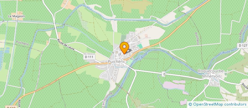 localisation de l'entreprise SIAEP DE ROQUECOURBE MONTBRUN à ROQUECOURBE-MINERVOIS
