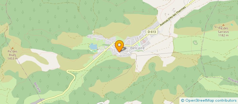 localisation de l'entreprise SIAEP DE ROQUEFEUIL ESPEZEL à ROQUEFEUIL