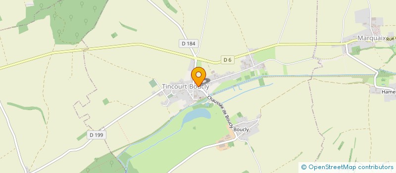 localisation de l'entreprise SIAEP DU BOIS DU LOIR à TINCOURT-BOUCLY