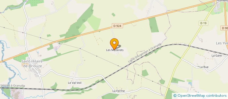 localisation de l'entreprise SIAEP DU HOULME à SAINT-HILAIRE-DE-BRIOUZE