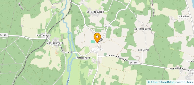 localisation de l'entreprise SIAEP DU KARST DE LA CHARENTE à RIVIERES