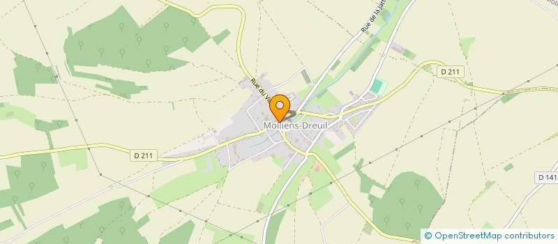 localisation de l'entreprise SIAEP DU SAINT LANDON à MOLLIENS-DREUIL
