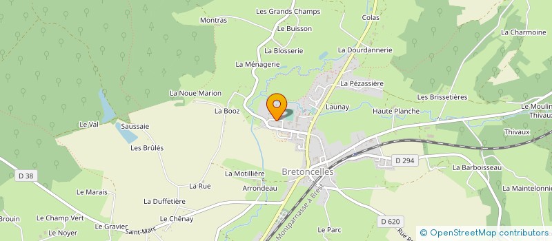 localisation de l'entreprise SIAEP PERCH'EST à LA MADELEINE-BOUVET