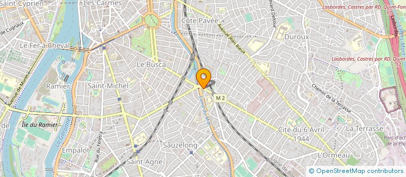localisation de l'entreprise SIAF à TOULOUSE