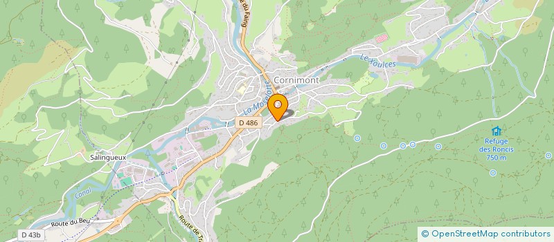 localisation de l'entreprise SIAGA à CORNIMONT