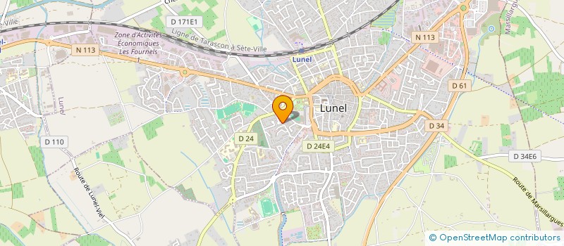 localisation de l'entreprise SIAGI à LUNEL