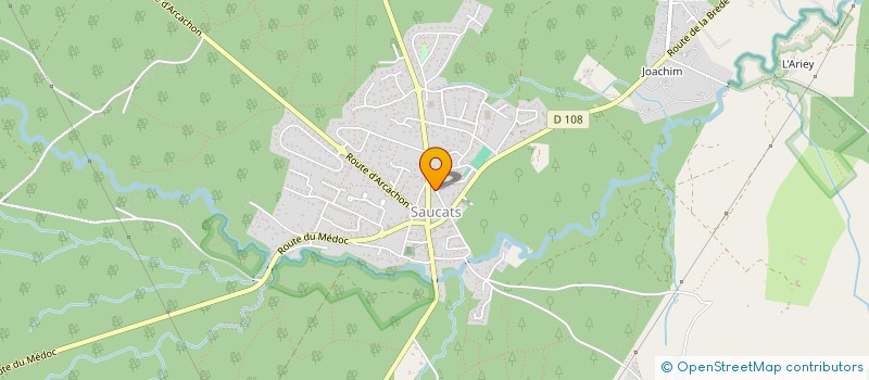 localisation de l'entreprise SIALAC  SAUCATS