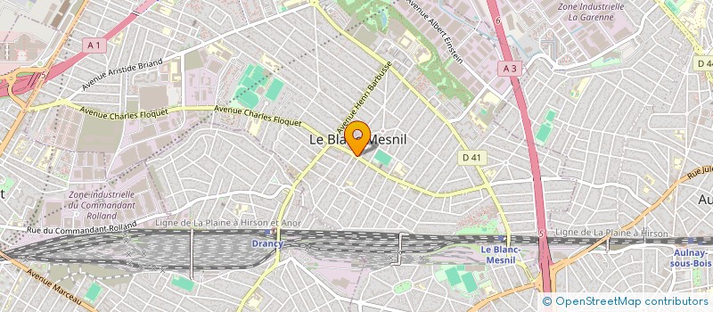 localisation de l'entreprise SIALI TELECOMMUNICATIONS à LE BLANC-MESNIL