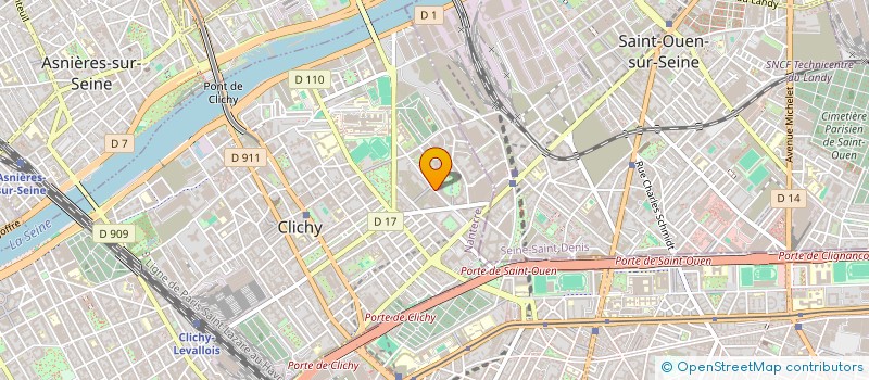 localisation de l'entreprise SIALYNE à CLICHY