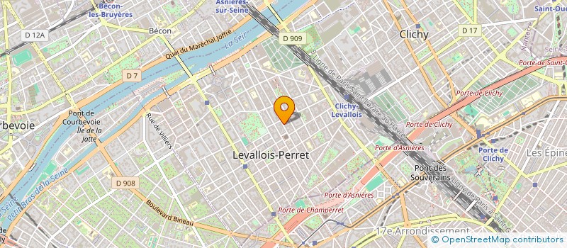 localisation de l'entreprise SIAM à LEVALLOIS-PERRET