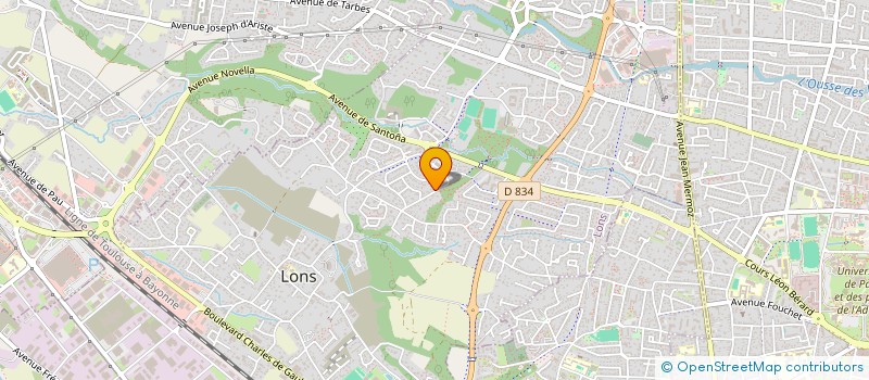 localisation de l'entreprise SIAM  LONS