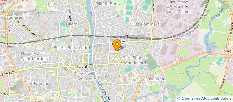 localisation de l'entreprise SIAM à LAVAL