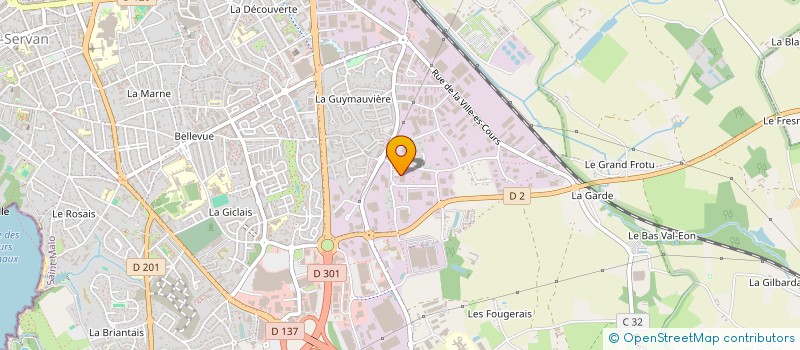 localisation de l'entreprise SIAM à SAINT-MALO