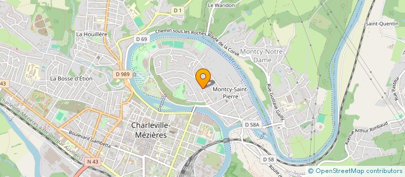 localisation de l'entreprise SIAM à CHARLEVILLE-MEZIERES