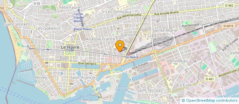 localisation de l'entreprise SIAM à LE HAVRE