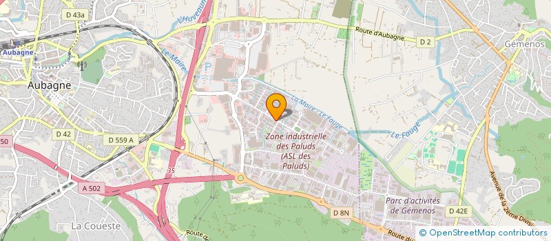 localisation de l'entreprise SIAM AUBAGNE à AUBAGNE