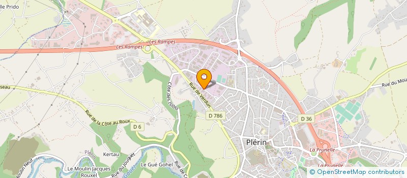 localisation de l'entreprise SIAM BRETAGNE à PLERIN