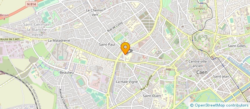 localisation de l'entreprise SIAM CAEN à CAEN