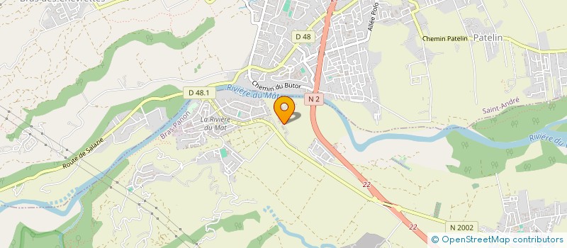 localisation de l'entreprise SIAM CONSTRUCTIONS BATIMENTS  BRAS-PANON