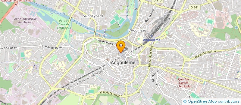 localisation de l'entreprise SIAM GOURMET à ANGOULEME
