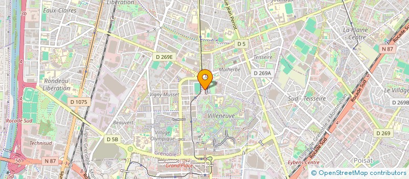 localisation de l'entreprise SIAM IMPORT EXPORT à GRENOBLE