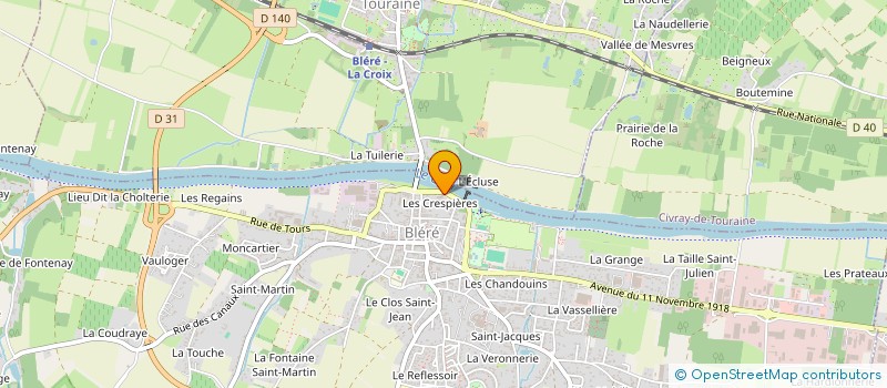 localisation de l'entreprise SIAM LOCHES à BLERE