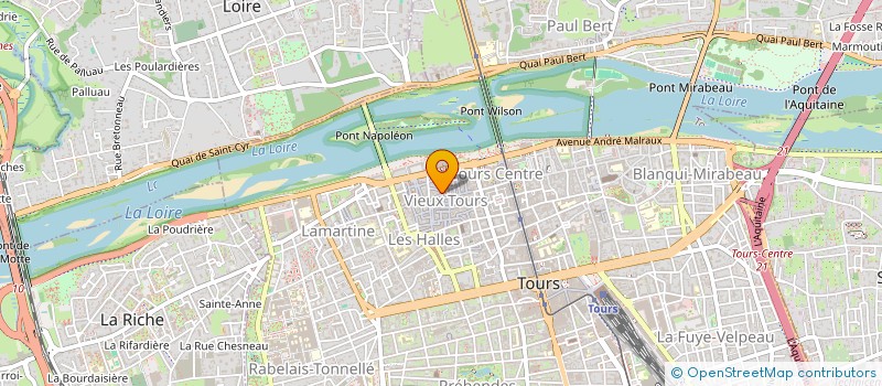 localisation de l'entreprise SIAM SAVEURS  TOURS