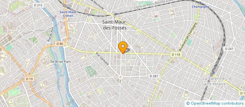 localisation de l'entreprise SIAM SECURITE PRIVEE à SAINT-MAUR-DES-FOSSES