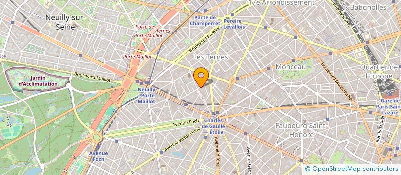 localisation de l'entreprise SIAM SQUARE CHAMPS ELYSEES  PARIS