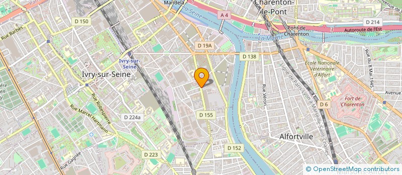 localisation de l'entreprise SIAM TAIBI  IVRY-SUR-SEINE