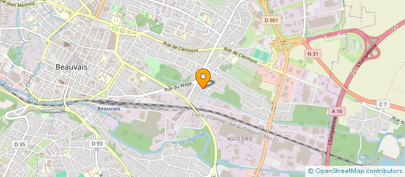 localisation de l'entreprise SIAMA  GOINCOURT