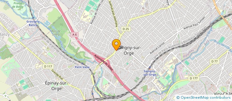 localisation de l'entreprise SIAMLIN à SAVIGNY-SUR-ORGE
